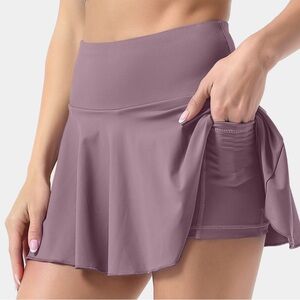 Halara Everyday Softlyzero™ Airy 2-in-1 Cool Touch Tennis Skirt-Marvelous-UPF50+